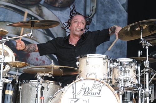 Sevendust at Catch the Fever festival grounds Pryor, OK on May 30, 2010 &mdash; concert photo by Wayne Dennon