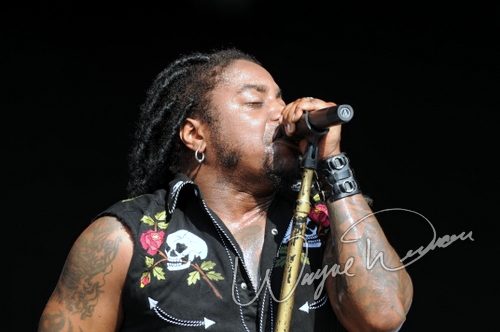 Sevendust at Catch the Fever festival grounds Pryor, OK on May 30, 2010 &mdash; concert photo by Wayne Dennon