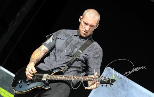 Sevendust at Catch the Fever festival grounds Pryor, OK on May 30, 2010 &mdash; concert photo by Wayne Dennon