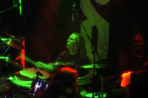 Shinedown at Headliners Music Hall Louisville, KY on July 27, 2003 &mdash; concert photo by Wayne Dennon