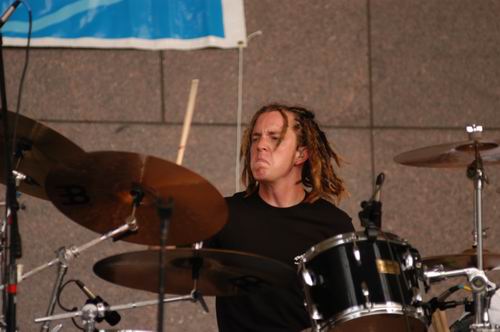 Shinedown at Unknown Venue Somewhere, US on August 31, 2003 &mdash; concert photo by Wayne Dennon
