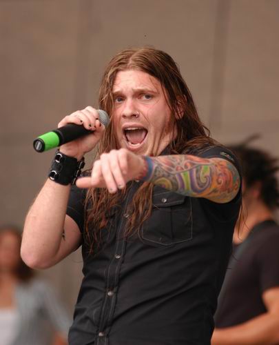 Shinedown at Unknown Venue Somewhere, US on August 31, 2003 &mdash; concert photo by Wayne Dennon