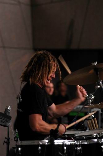 Shinedown at Unknown Venue Somewhere, US on August 31, 2003 &mdash; concert photo by Wayne Dennon