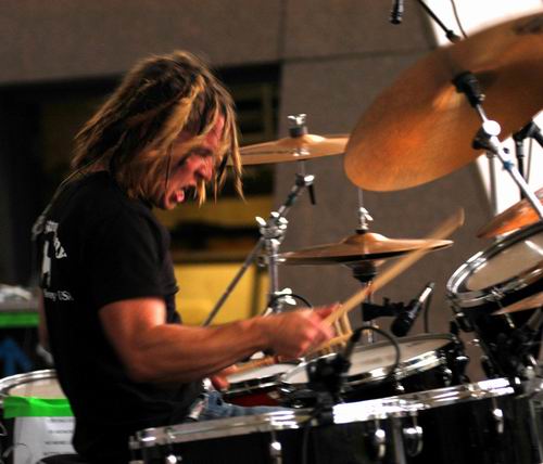 Shinedown at Unknown Venue Somewhere, US on August 31, 2003 &mdash; concert photo by Wayne Dennon