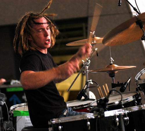 Shinedown at Unknown Venue Somewhere, US on August 31, 2003 &mdash; concert photo by Wayne Dennon