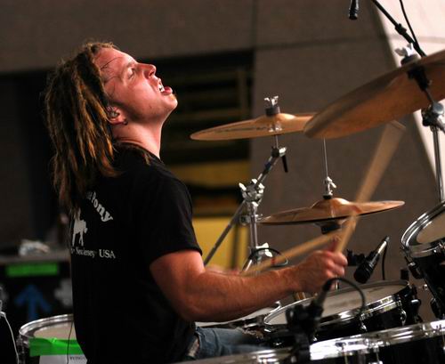 Shinedown at Unknown Venue Somewhere, US on August 31, 2003 &mdash; concert photo by Wayne Dennon