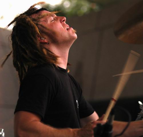 Shinedown at Unknown Venue Somewhere, US on August 31, 2003 &mdash; concert photo by Wayne Dennon