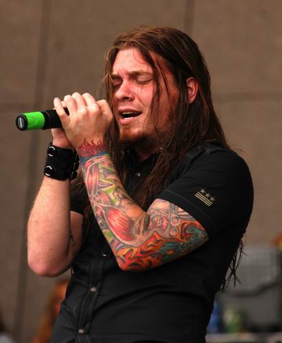 Shinedown at Unknown Venue Somewhere, US on August 31, 2003 &mdash; concert photo by Wayne Dennon