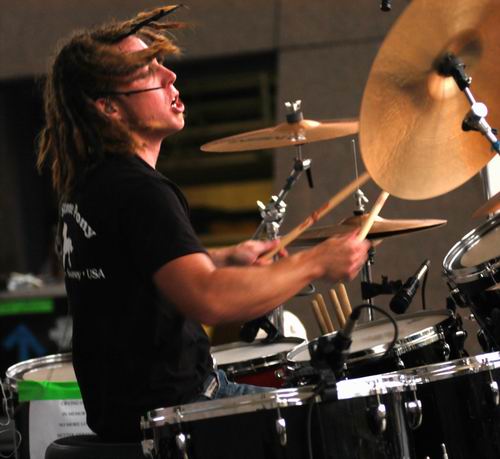 Shinedown at Unknown Venue Somewhere, US on August 31, 2003 &mdash; concert photo by Wayne Dennon
