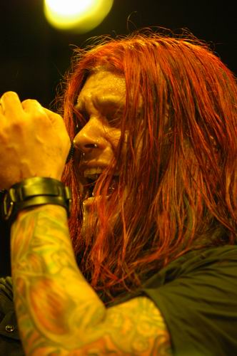 Shinedown at Freedom Hall Civic Center Johnson City, TN on October 29, 2003 &mdash; concert photo by Wayne Dennon