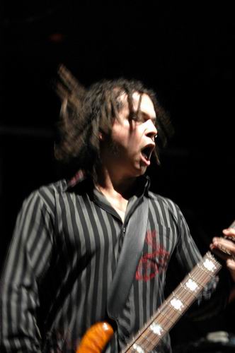 Shinedown at Freedom Hall Civic Center Johnson City, TN on October 29, 2003 &mdash; concert photo by Wayne Dennon