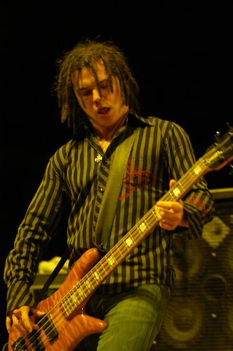 Shinedown at Freedom Hall Civic Center Johnson City, TN on October 29, 2003 &mdash; concert photo by Wayne Dennon