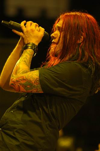 Shinedown at Freedom Hall Civic Center Johnson City, TN on October 29, 2003 &mdash; concert photo by Wayne Dennon