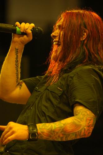 Shinedown at Freedom Hall Civic Center Johnson City, TN on October 29, 2003 &mdash; concert photo by Wayne Dennon