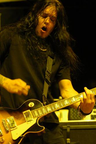 Shinedown at Freedom Hall Civic Center Johnson City, TN on October 29, 2003 &mdash; concert photo by Wayne Dennon