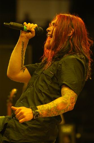 Shinedown at Freedom Hall Civic Center Johnson City, TN on October 29, 2003 &mdash; concert photo by Wayne Dennon