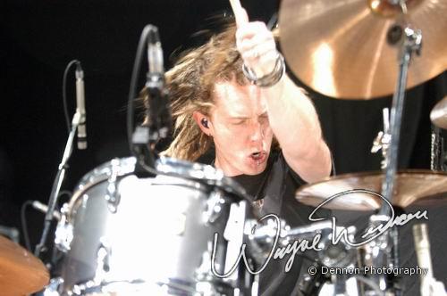 Shinedown at Toledo Sports Arena Toledo, OH on January 2, 2004 &mdash; concert photo by Wayne Dennon