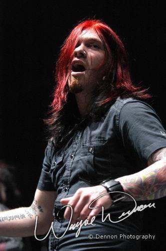 Shinedown at Toledo Sports Arena Toledo, OH on January 2, 2004 &mdash; concert photo by Wayne Dennon