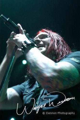 Shinedown at Toledo Sports Arena Toledo, OH on January 2, 2004 &mdash; concert photo by Wayne Dennon
