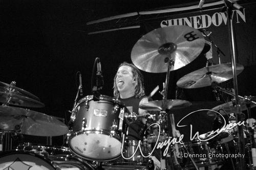 Shinedown at Toledo Sports Arena Toledo, OH on January 2, 2004 &mdash; concert photo by Wayne Dennon