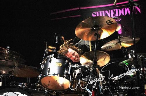 Shinedown at Toledo Sports Arena Toledo, OH on January 2, 2004 &mdash; concert photo by Wayne Dennon