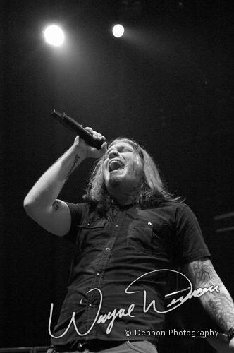 Shinedown at Toledo Sports Arena Toledo, OH on January 2, 2004 &mdash; concert photo by Wayne Dennon