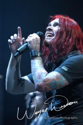 Shinedown at Toledo Sports Arena Toledo, OH on January 2, 2004 &mdash; concert photo by Wayne Dennon