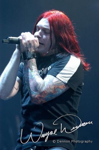 Shinedown at Hara Arena Dayton, OH on January 3, 2004 &mdash; concert photo by Wayne Dennon