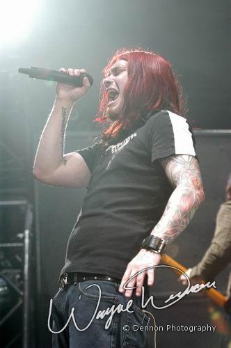 Shinedown at Hara Arena Dayton, OH on January 3, 2004 &mdash; concert photo by Wayne Dennon