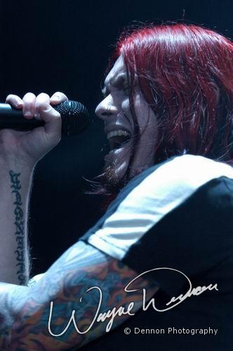 Shinedown at Hara Arena Dayton, OH on January 3, 2004 &mdash; concert photo by Wayne Dennon