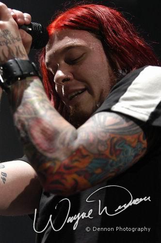 Shinedown at Hara Arena Dayton, OH on January 3, 2004 &mdash; concert photo by Wayne Dennon