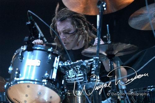 Shinedown at Hara Arena Dayton, OH on January 3, 2004 &mdash; concert photo by Wayne Dennon