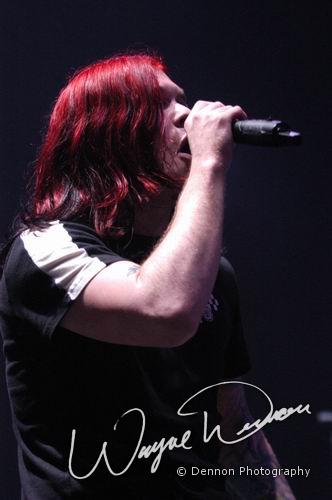 Shinedown at Hara Arena Dayton, OH on January 3, 2004 &mdash; concert photo by Wayne Dennon