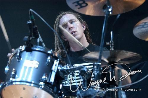Shinedown at Hara Arena Dayton, OH on January 3, 2004 &mdash; concert photo by Wayne Dennon