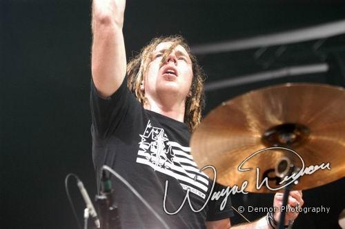 Shinedown at Hara Arena Dayton, OH on January 3, 2004 &mdash; concert photo by Wayne Dennon
