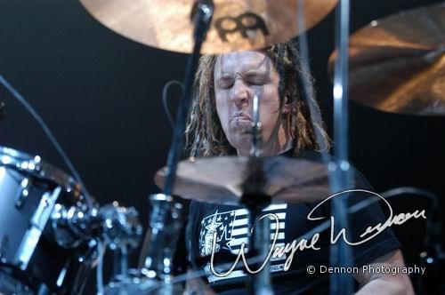 Shinedown at Hara Arena Dayton, OH on January 3, 2004 &mdash; concert photo by Wayne Dennon