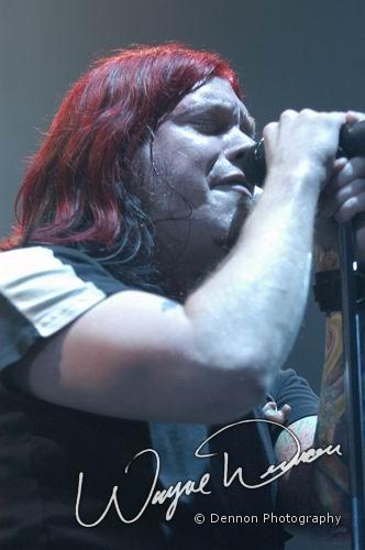 Shinedown at Hara Arena Dayton, OH on January 3, 2004 &mdash; concert photo by Wayne Dennon