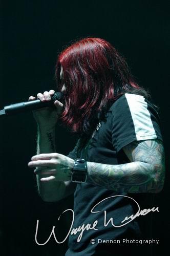 Shinedown at Hara Arena Dayton, OH on January 3, 2004 &mdash; concert photo by Wayne Dennon