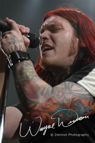 Shinedown at Hara Arena Dayton, OH on January 3, 2004 &mdash; concert photo by Wayne Dennon