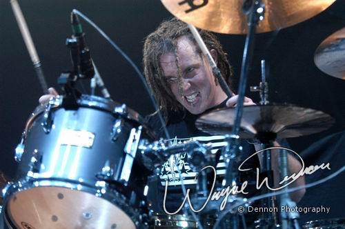 Shinedown at Hara Arena Dayton, OH on January 3, 2004 &mdash; concert photo by Wayne Dennon