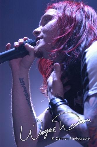 Shinedown at Hara Arena Dayton, OH on January 3, 2004 &mdash; concert photo by Wayne Dennon