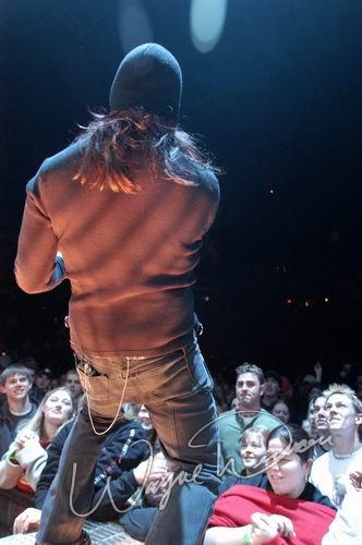 Shinedown at McKenzie Hall Chattanooga, TN on January 27, 2004 &mdash; concert photo by Wayne Dennon