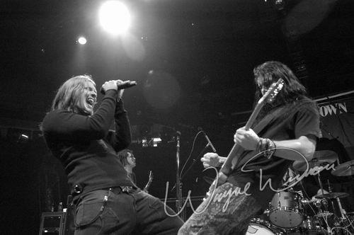 Shinedown at McKenzie Hall Chattanooga, TN on January 27, 2004 &mdash; concert photo by Wayne Dennon