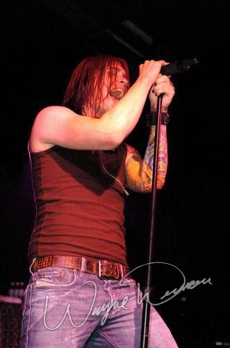 Shinedown at Jillian's Louisville, KY on May 11, 2004 &mdash; concert photo by Wayne Dennon