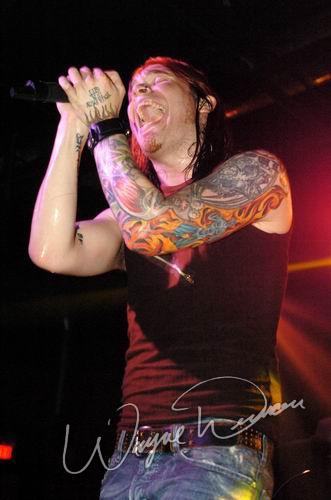 Shinedown at Jillian's Louisville, KY on May 11, 2004 &mdash; concert photo by Wayne Dennon