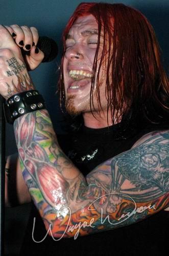 Shinedown at JT Bailey's Evansville, IN on June 16, 2004 &mdash; concert photo by Wayne Dennon