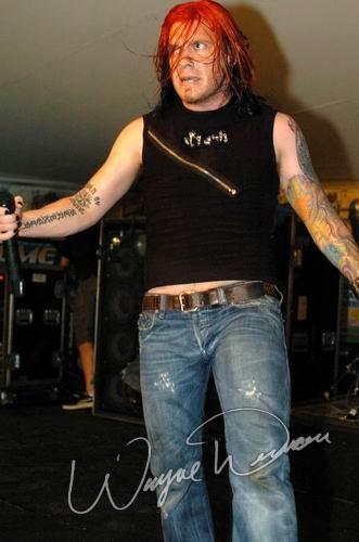 Shinedown at JT Bailey's Evansville, IN on June 16, 2004 &mdash; concert photo by Wayne Dennon