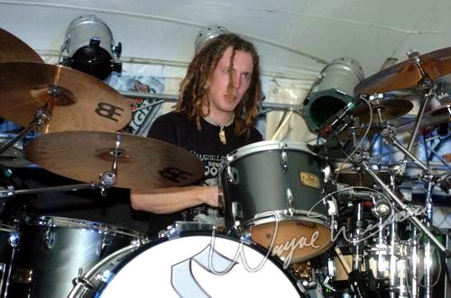 Shinedown at JT Bailey's Evansville, IN on June 16, 2004 &mdash; concert photo by Wayne Dennon