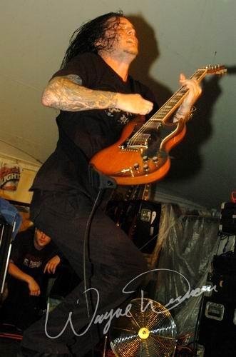 Shinedown at JT Bailey's Evansville, IN on June 16, 2004 &mdash; concert photo by Wayne Dennon
