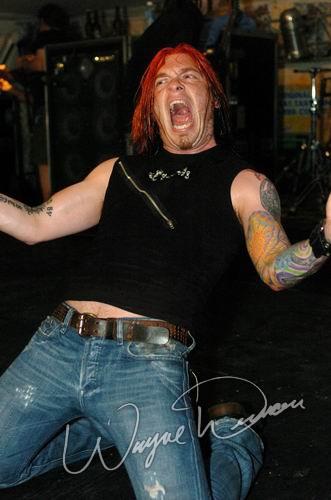 Shinedown at JT Bailey's Evansville, IN on June 16, 2004 &mdash; concert photo by Wayne Dennon